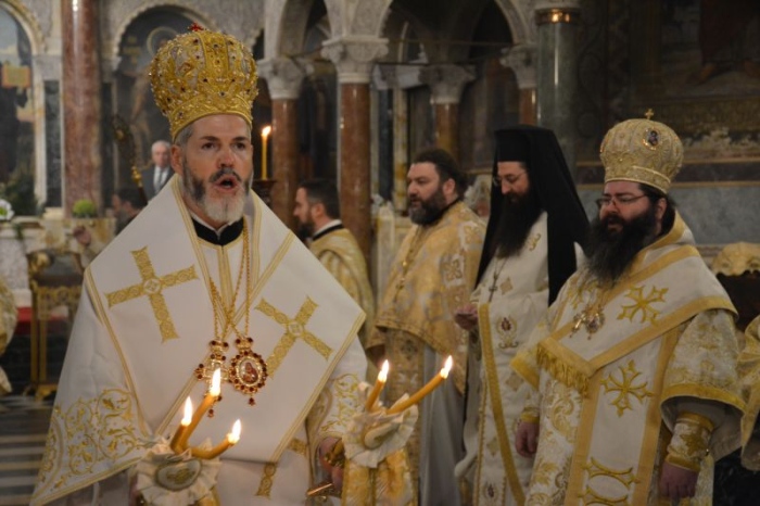 Василиева св. литургия и молебен за новата 2021 година бяха отслужени в Патриаршеската катедрала