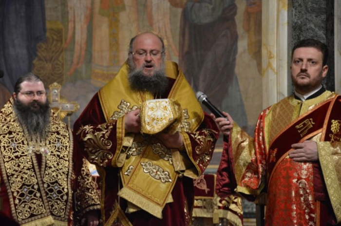Възкресна св. Литургия в Патриаршеската катедрала „Св. Александър Невски“