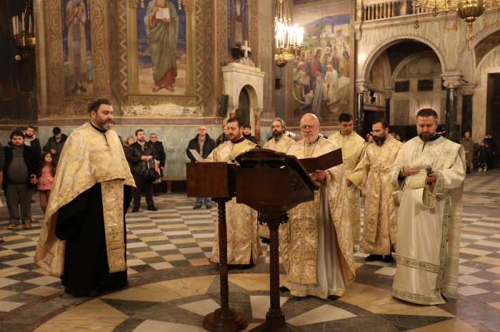 Молитва за здравето на Българския патриарх Неофит