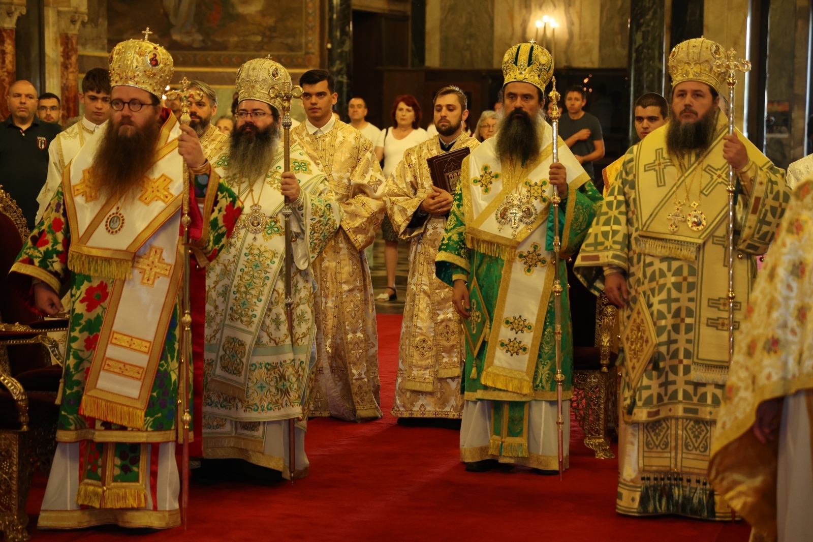 Българският патриарх Даниил възглави празничната Литургия за Петдесетница в Патриаршеската катедрала \